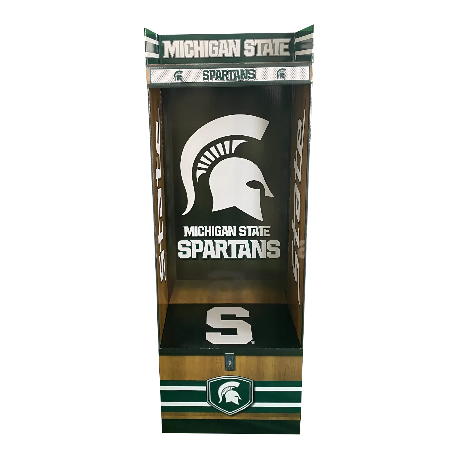 Logo Brands Michigan State Spartans Bleacher Cushion